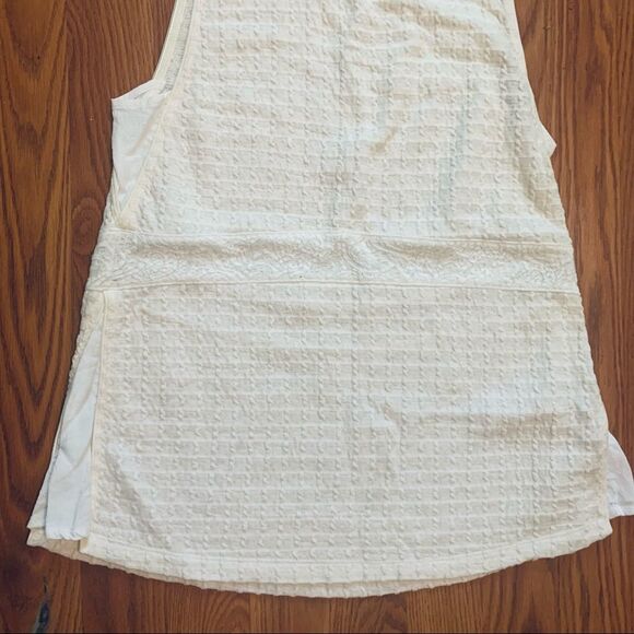 ANTHROPOLOGIE Deletta Ivory Embroidered Top Small - Picture 8 of 16